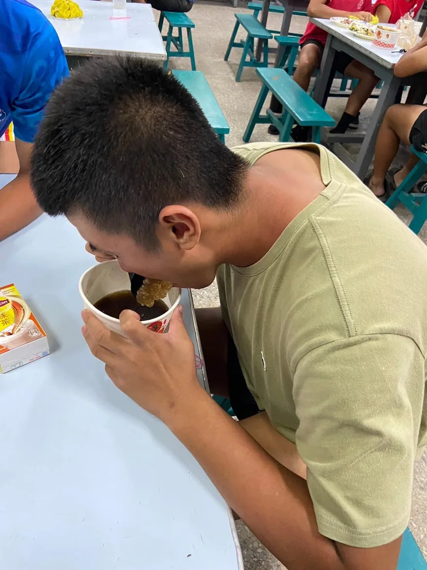 在集訓的期間,大家都很專心的面對每一次的練習。謝謝如蘭組長每次的關心… 3